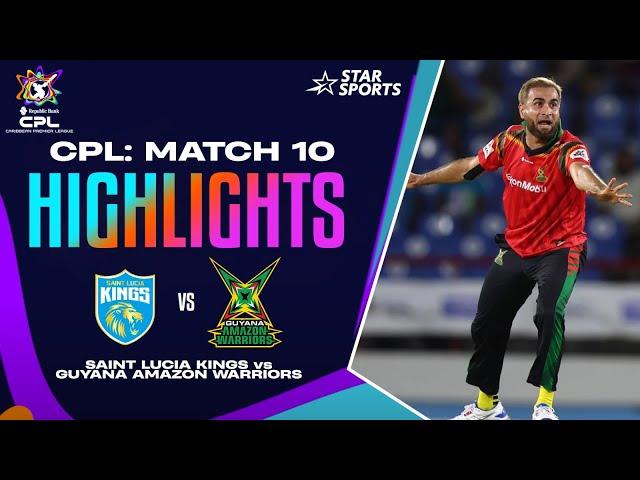 Imran Tahir & Gurbaz help Warriors continue the unbeaten run | CPL 2024 Highlights | #CPLonStar