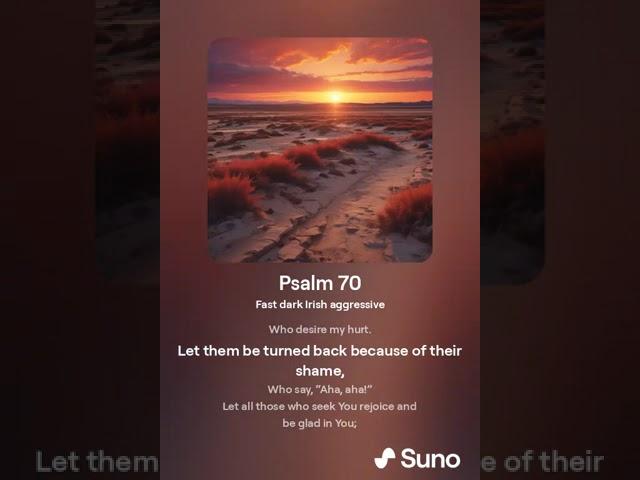 Psalm 70 (NKJV) (Pirate Metal Style)