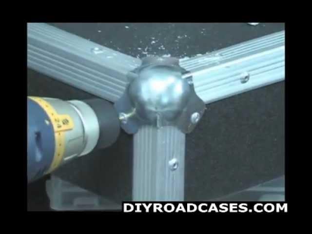 DIY Road Cases ® How To Remove Rivets - Road Case Repair