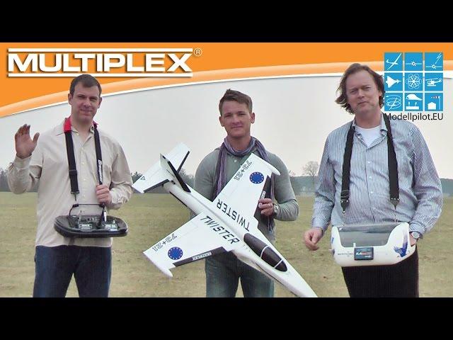 TWISTER "White Edition" von MULTIPLEX Modellsport Video Testbericht - Flugbericht