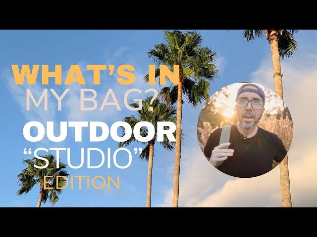 What's in my camera bag? Outdoor "Studio" Edition ft. Brevitē Backpack