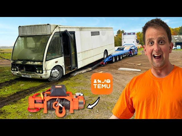 MY FIRST SOLO WINCH JOB | WINCH AT *BREAKING POINT* | #truckertim