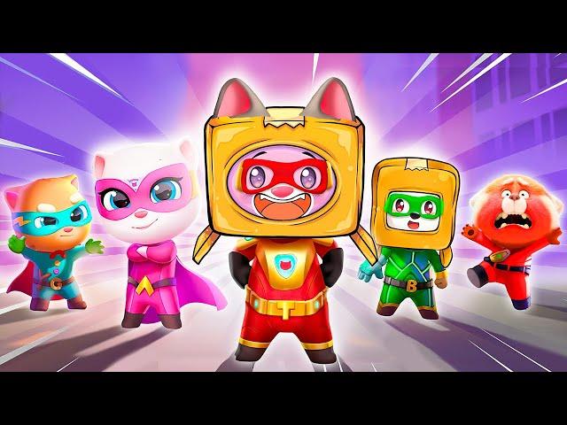 Can We Beat This TALKING TOM HERO DASH GAME!? (UNLOCKING TALKING BEN!?)