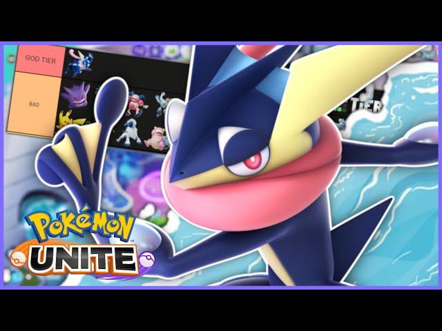 Greninja S TIER! BEST POKEMON! (Last Pokemon Unite video because Zapdos is BAD BAD game design.)