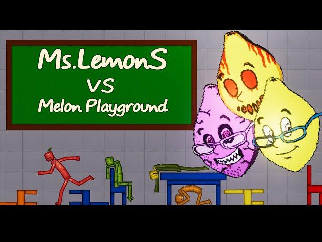 MS.LEMONS vs Melon Playground - Ms LemonS - People Playground