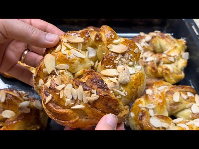 Cinnamon twisted rolls | رول دارچین