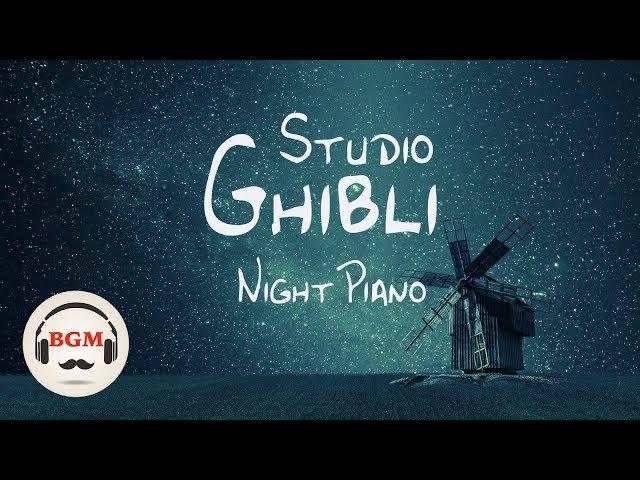 Studio Ghibli Piano Music for Sleep, Relaxing