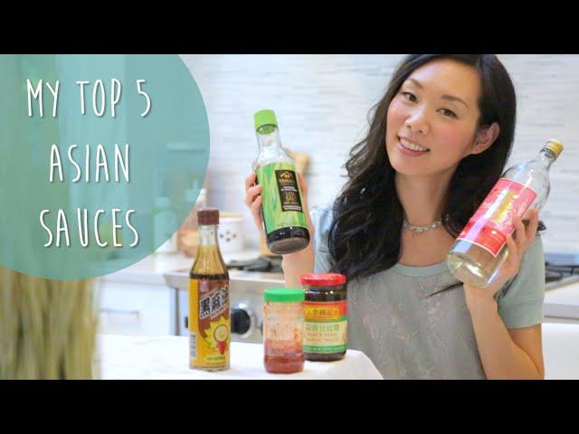 TOP 5 ASIAN SAUCES FOR COOKING | Angel Wong's Kitchen