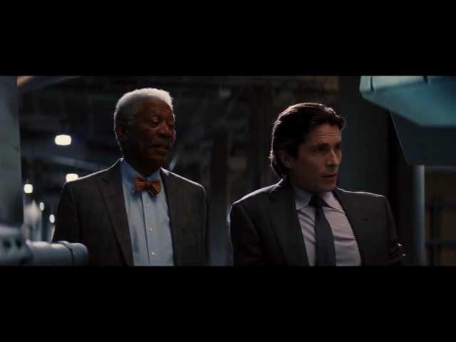 The Dark Knight Rises - Lucius introduces the Bat (HD)