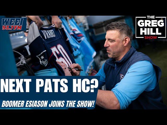 "It's Got to Be Vrabel" Boomer Esiason Joins! Higgins to Foxboro? ||The Greg Hill Show!