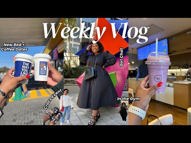 Weekly Vlog | New Bed, Hair Update & Wash Day, Heart-to-Heart Girl Chat, Crocs Event , Gym & More