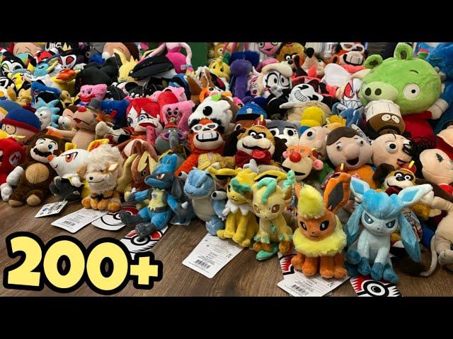 MY HUGE 200+ NON-FNAF PLUSH COLLECTION!!! || Mario / Sonic / Pokémon / Poppy Playtime / Bendy & MORE