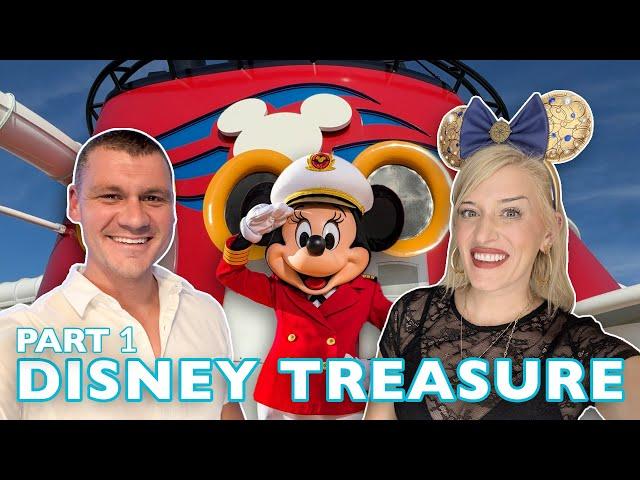 DISNEY TREASURE: The BEST First Days On The BRAND NEW Ship! | Haunted Mansion, Enchanté, Room Cruise