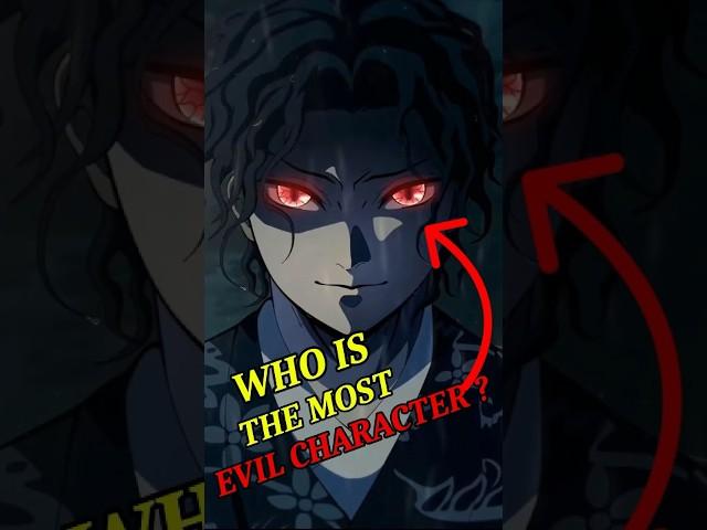 Who is the most evil character in Demon Slayer? #demonslayer #anime #douma #kimetsunoyaiba #muzan