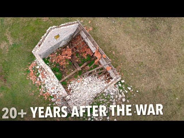 Saabvoyage 2019: a small village - destroyed during the last Balkans war 1992-95