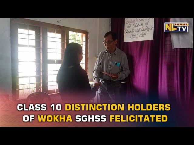 GOVT. HIGHER SECONDARY SCHOOL SUNGRO WOKHA FELICITATES THE DISTINCTION HOLDERS OF HSLC 2023