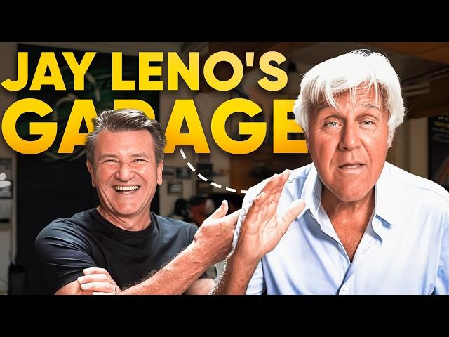 Robert Herjavec Visits Jay Leno's Garage