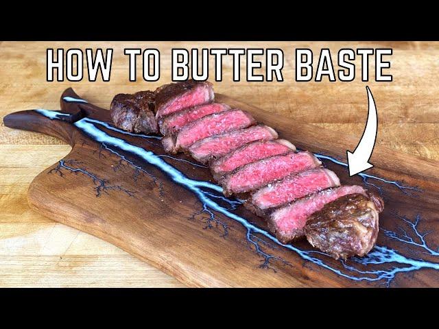 Butter Basted Steak Tutorial #shorts