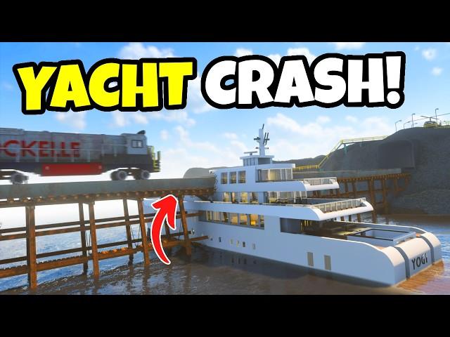 Ships VS Bridge Realistic Destruction Simulator! - Teardown Gameplay