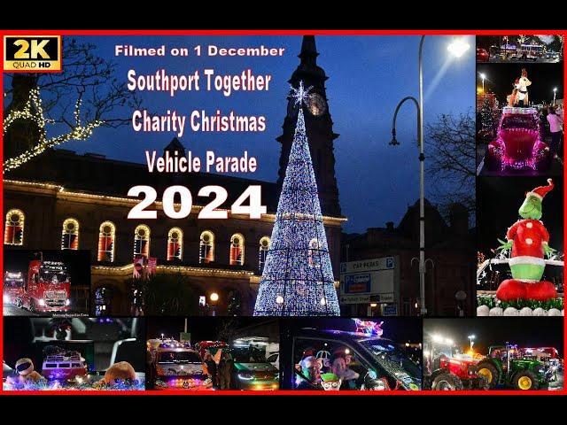 Southport Together Charity Christmas Vehicle Parade - 1 December 2024 - England - UK