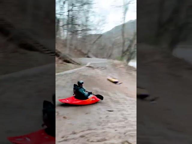 The only way to get on the New River