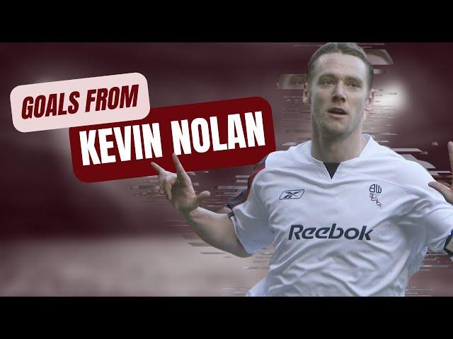 A few career goals from Kevin Nolan