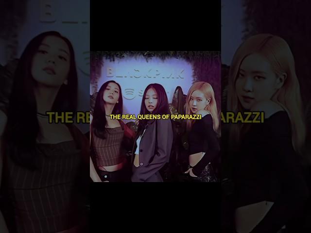 BLACKPINK the real queens of paparazzi!!