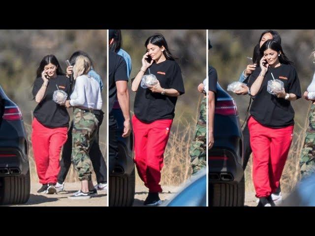 Kylie Jenner SPOTTED For The First Time Since Pregnancy Reveal