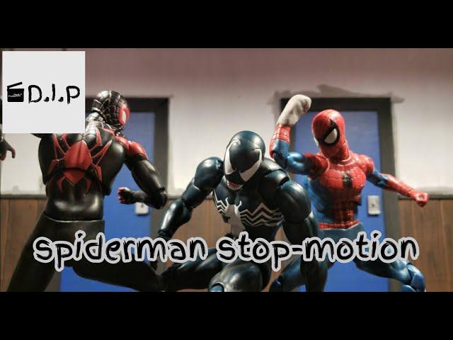 Peter and Miles vs Venom | Spider-Man Stop-Motion