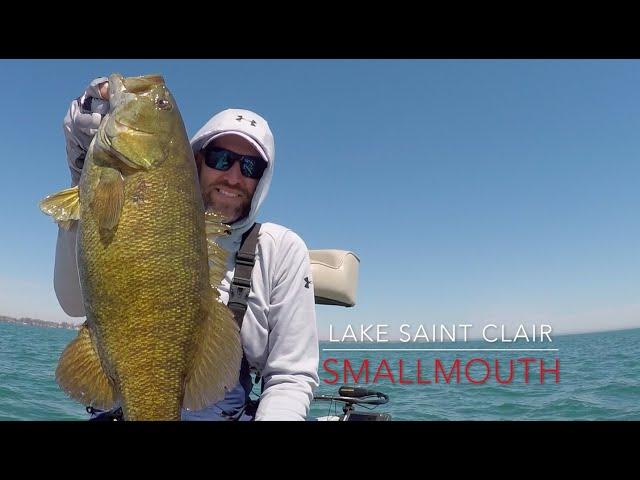 How to fish for Lake ST. CLAIR SMALLMOUTH in Spring.