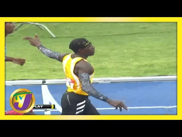 Antonio Watson - Gun Gesture at Champs 2021 | TVJ Sports Commentary