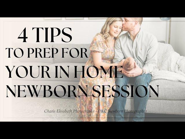 OKC Newborn Photography - How To Prep For An In Home Newborn Session