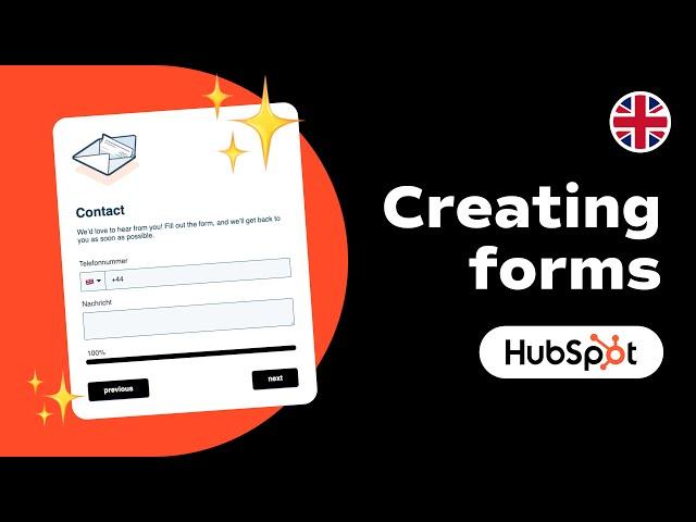 Create Forms | 2025 HubSpot Tutorial English