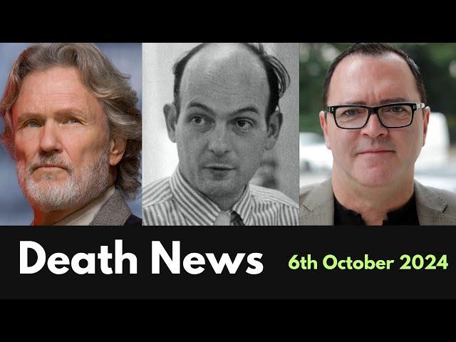 4 Big Stars Died Today 6th October 2024 / Famous Deaths 2024 / Celebrity Latest Deaths