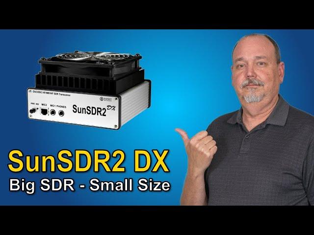 SunSDR2 DX - HF/6M and 2M 100W Ham Radio Transceiver