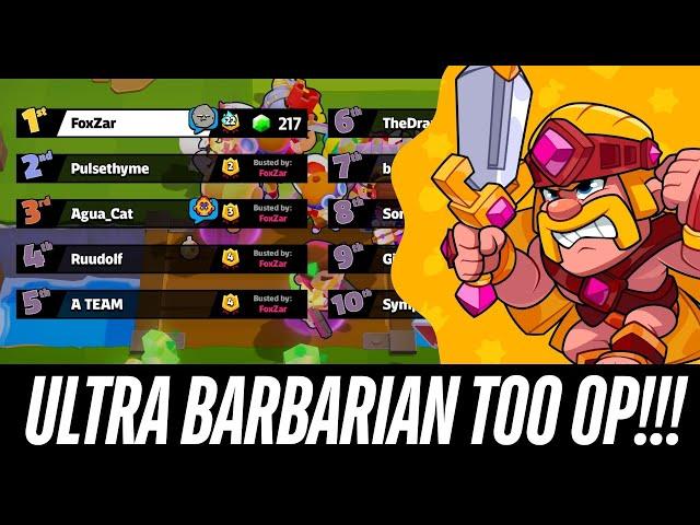 Busting Entire Lobbies with Ultra Barbarians in Squad Busters