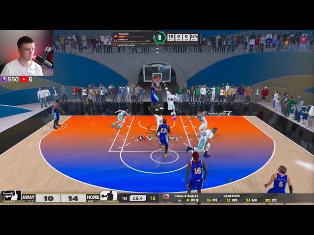 LIVE - LEGEND DERRICK ROSE BUILD in RANDOM REC! Best POINT GUARD BUILD NBA 2K25!