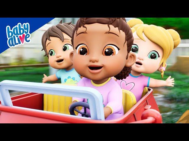 Bebek Oto Yıkama  Baby Alive Türkçe   Çocuklar İçin Çizgi Filmler 