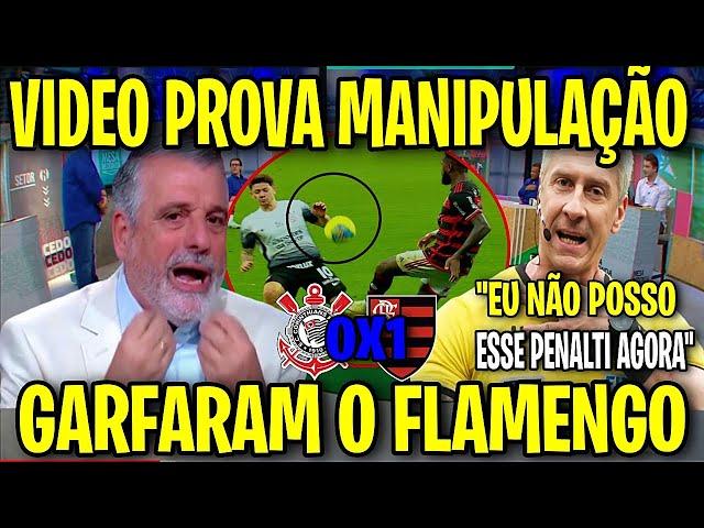 MÍDIA DET0N0U GERAL ' FOI PENALTI CLARO PRO FLAMENGO! CORINTHIANS 0X0 FLAMENGO COPA DO BRASIL