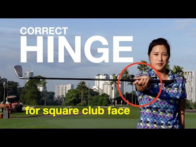 How to hinge correctly - Golf with Michele Low