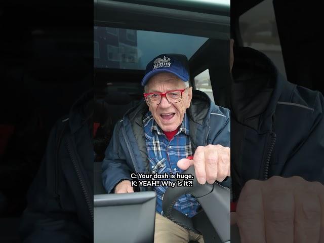 Part 2: 82-year-old Ford retiree reacts to Tesla Cybertruck interior 