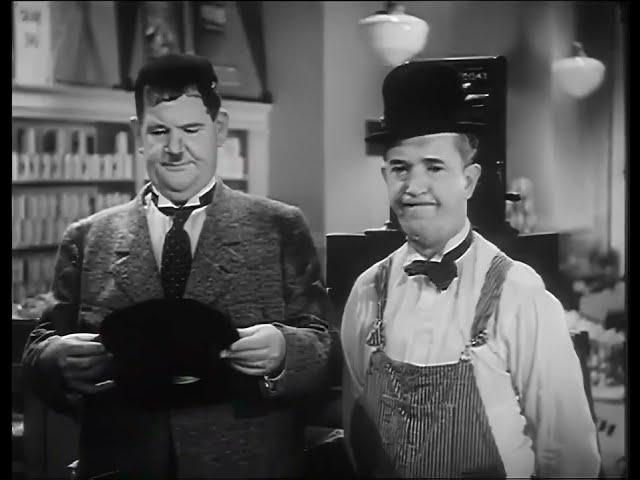 Restored - Laurel And Hardy - Tit For Tat - 1080p