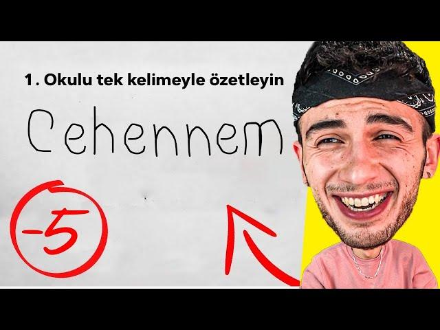 ÇOCUKLARIN TESTLERE VERDİĞİ EN KOMİK CEVAPLAR !?