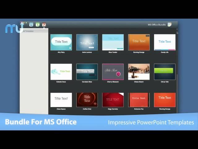 Bundle for MS Office Screencast - MacUpdate Promo