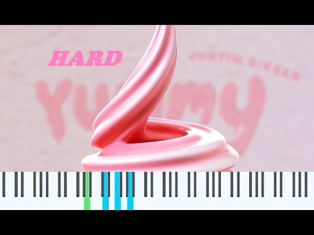 Justin Bieber - Yummy (Piano+Vocal arrangement)