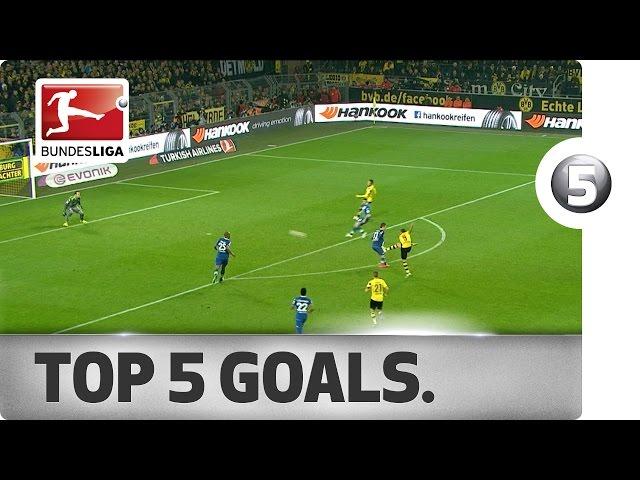 Top 5 Goals from Matchday 16 - Vote for your Goal of the Week