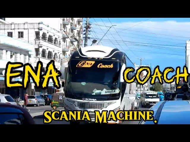 ENA COACH (Mombasa️ - Mbita) #bus #mombasa #scania #marcopolo #travego #travel #transit #irizar