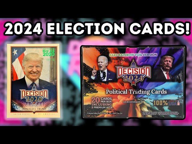 ELECTION CHAOS! DECISION 2024 Hobby Box Review!