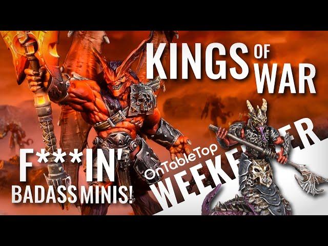 Kings Of War Rocks! Metal As Hell New Miniatures Join Mantic Games' Fantasy Wargame! #OTTWeekender