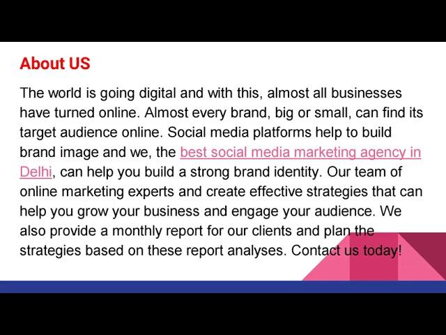 Looking for the Best Social Media Marketing Agency in Delhi